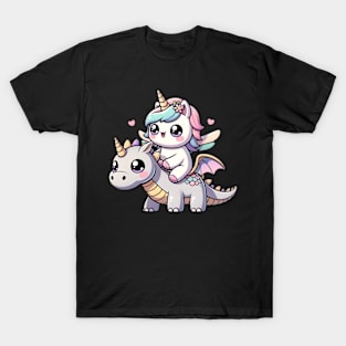 Unicorn And Uni-dragon T-Shirt